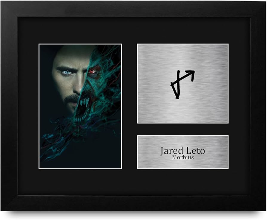 Amazon.com: HWC Trading Jared Leto Morbius Morbius Framed