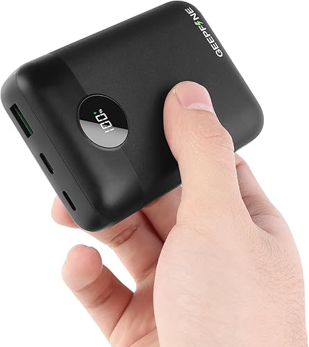 Mini batería de 5 V 2 A para chaleco calentado, banco de energía ligero de 10000 mAh para asiento con calefacción, manta térmica, ropa térmica,