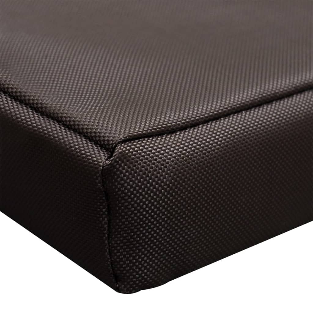 Tappetino per cani, piatto, rettangolare, marrone, L, 100 x 70 cm, tessuto Oxford rivestito in poliuretano, fondo antiscivolo, lavabile e antigraffio, ideale per gabbia per cani, ceste, divano