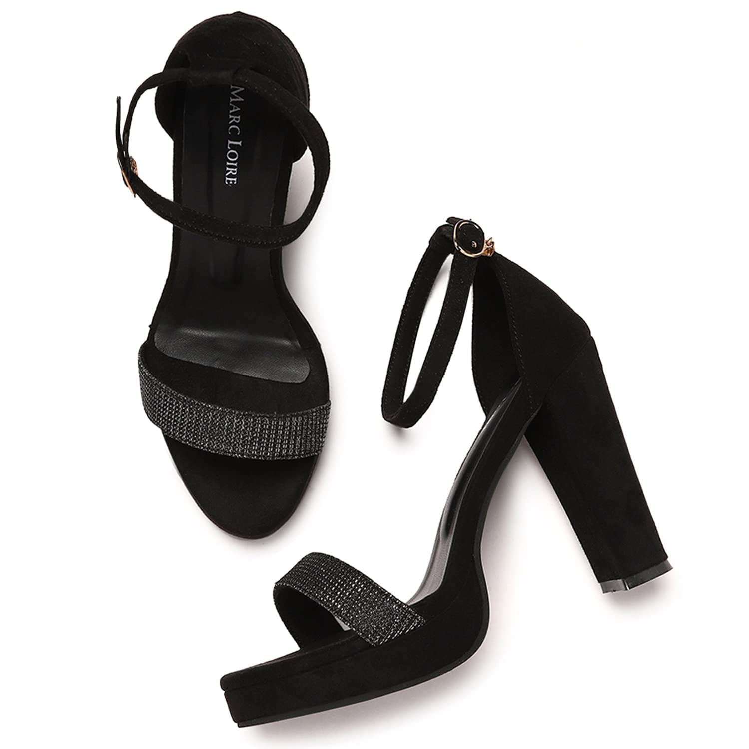 marc loire Women's Comfortable Block Heel Fashion Sandals for Casual, Party and Formal Occasions.-picture-56