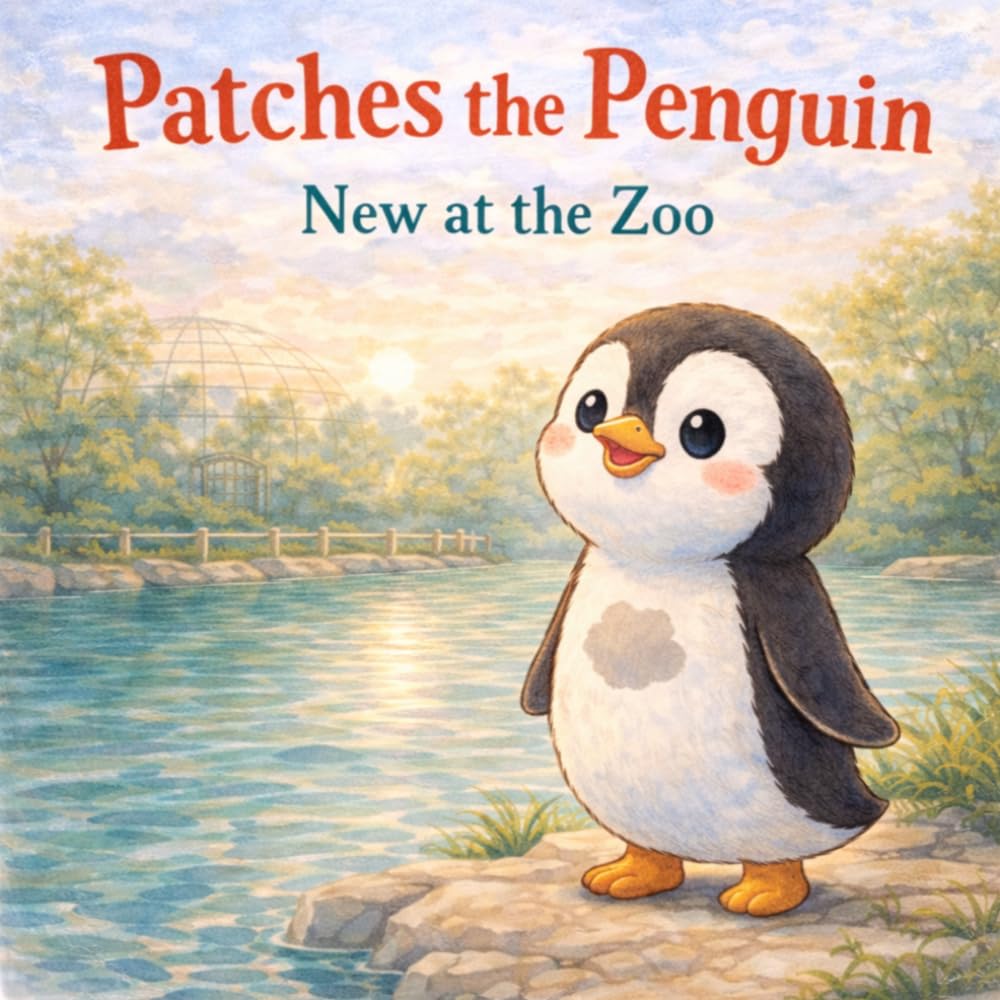 Patches the Penguin: New at the Zoo: A heartwarming story about Confidence, Self-discovery, and Being Different.