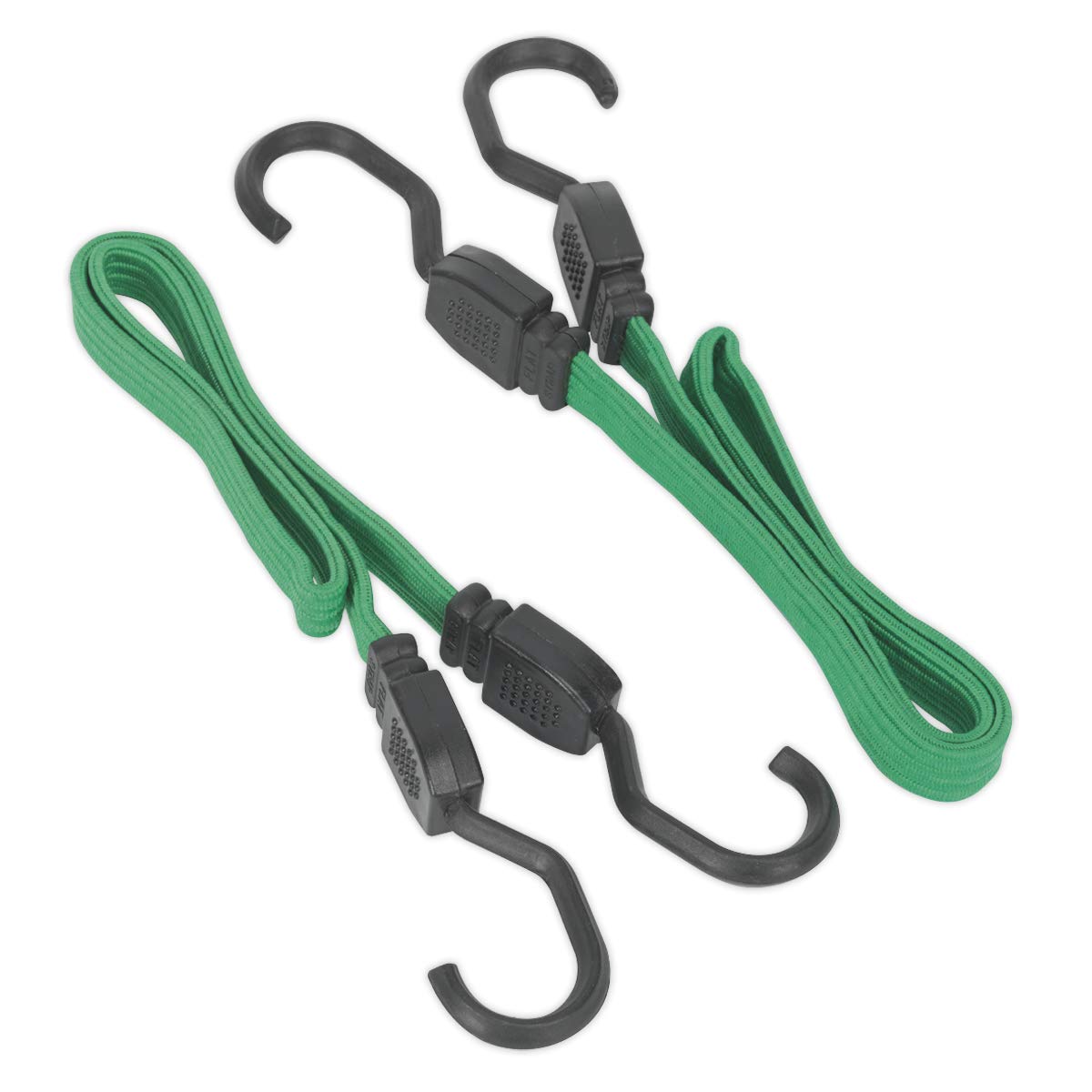 Sealey Flat Bungee Elastic Cord Set 610mm