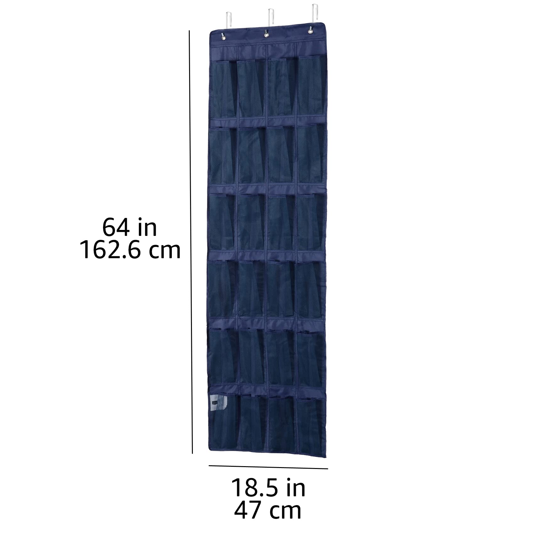 Amazon｜Amazonベーシック ウォールポケット収納 ドア掛け型 24