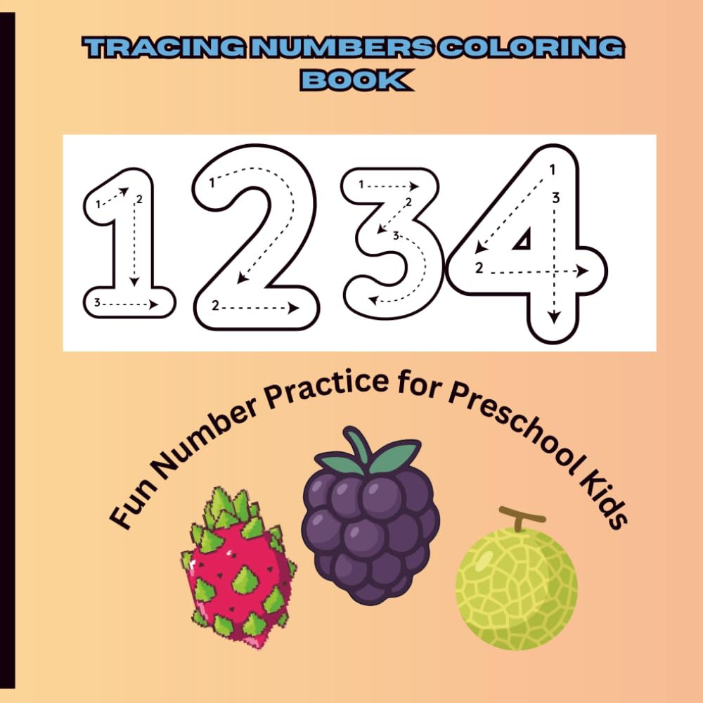 Tracing Numbers Coloring Book