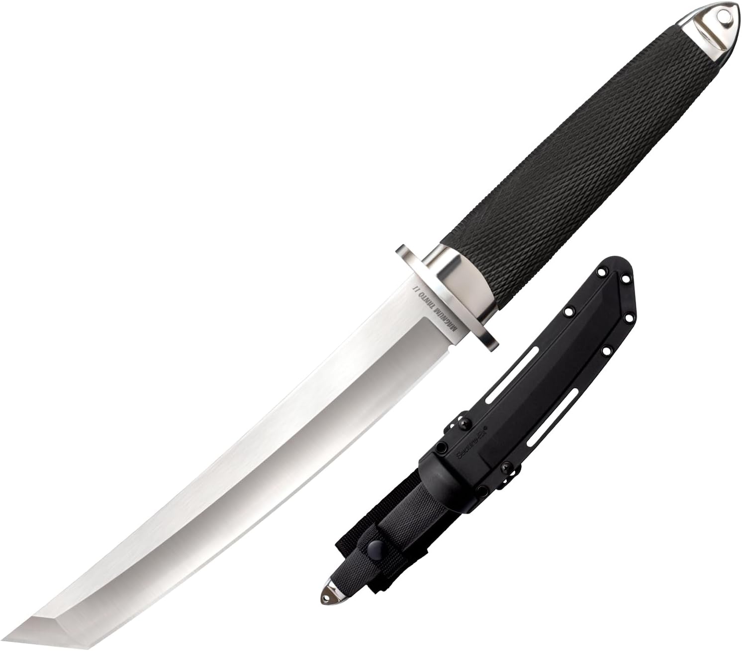 Cold Steel CS-35AC Outdoor Knife San Mai Magnum Tanto II Blade Length: 7.5 Inches, Multi-Colour