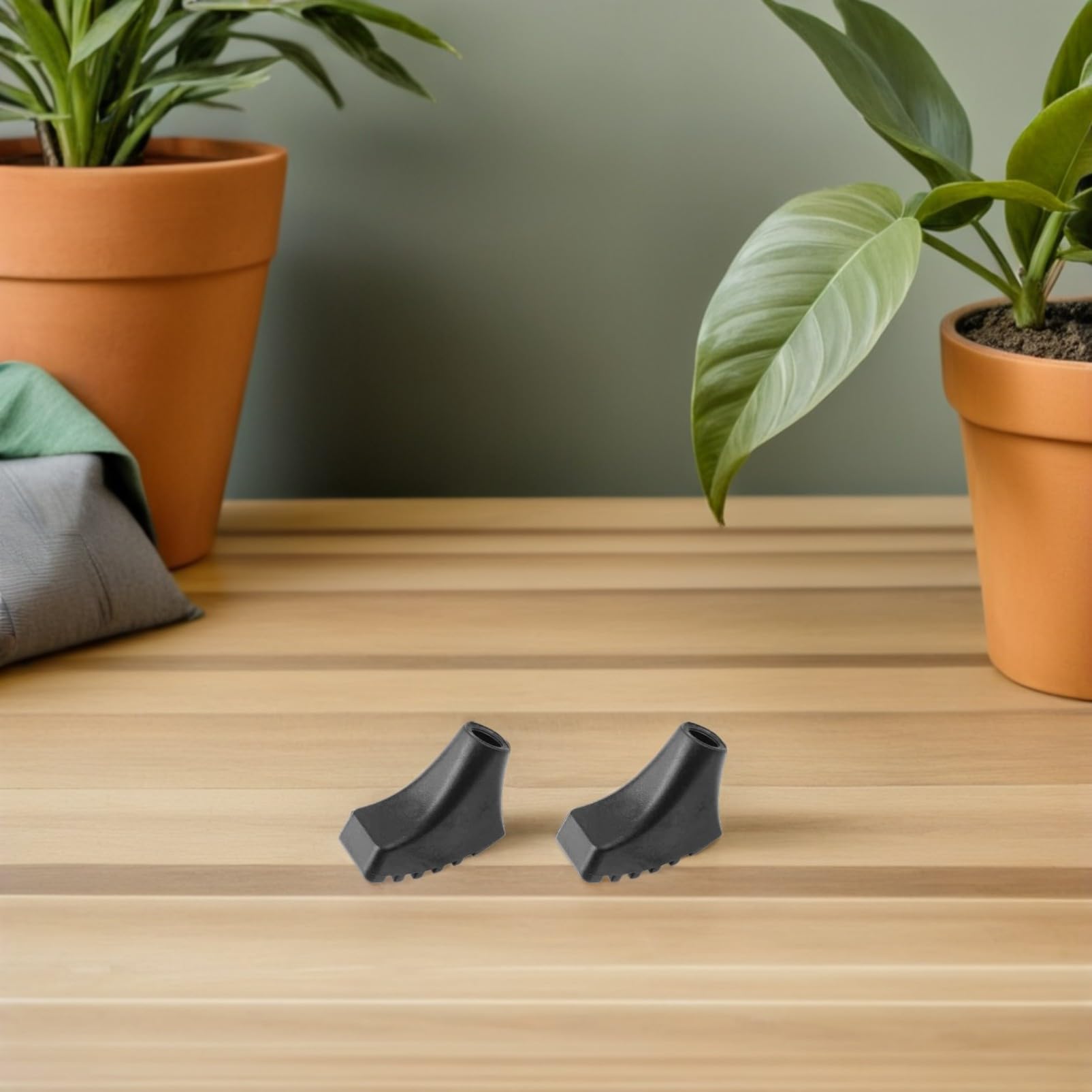 12 Piezas Puntas Goma Reemplazo para Bastones Senderismo Protectores Trekking Antideslizantes Resistentes al Accesorios para Excursión y Escalada