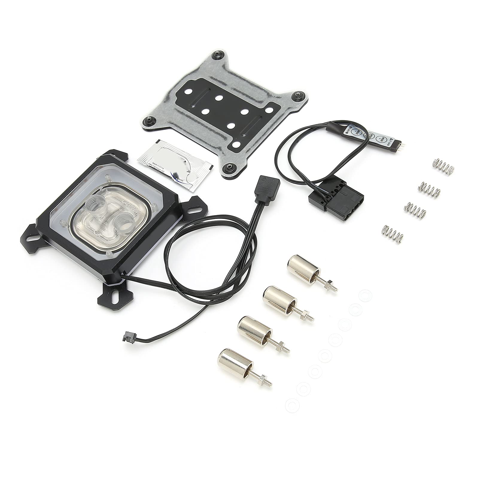 ASHATA Waterblock Chłodzenie Cieczą dla Procesora CPU