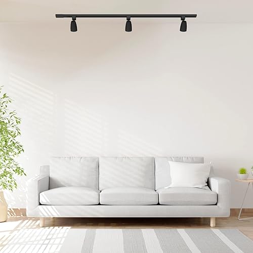 Miniatura 8 de Lighting - Lámpara LED cálida y brillante de 10 W, 3000 K, luz puntual, CRI 90+, ángulo de 35 grados, tipo halo de riel único, certificación ETL,