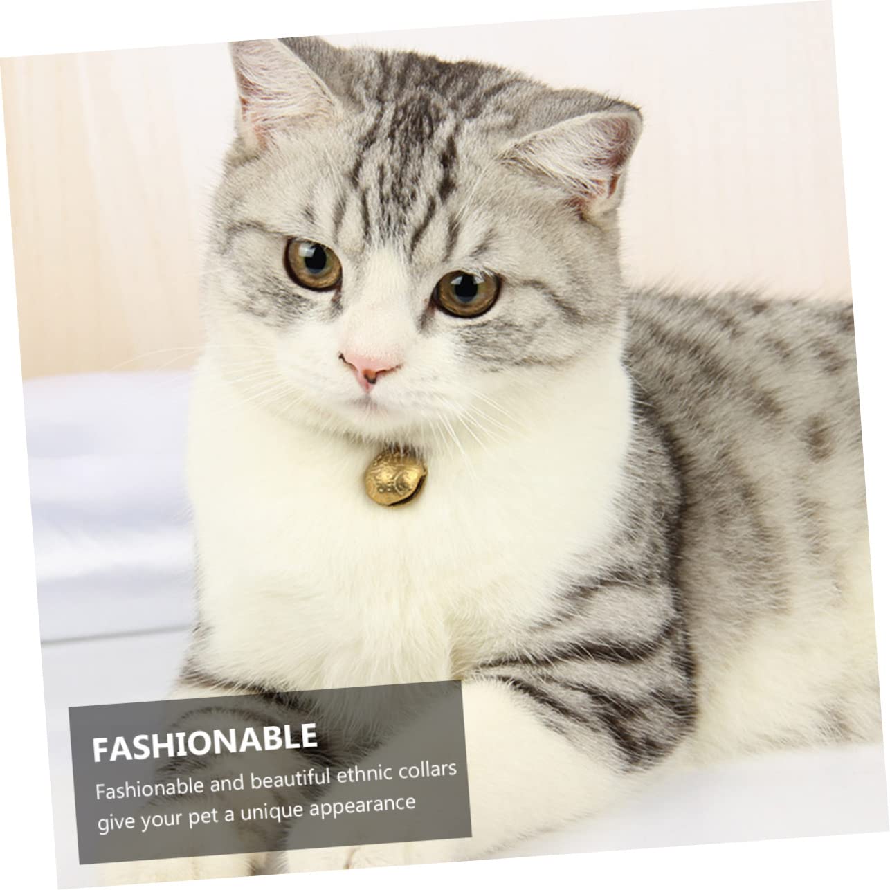 Happyyami 9pièces Collier Pour Chat Réglable Avec Clochette De Colliers Ethniques Pour Animaux De Compagnie Et Accessoire Confortable Pour Chats Et Petits Chiens