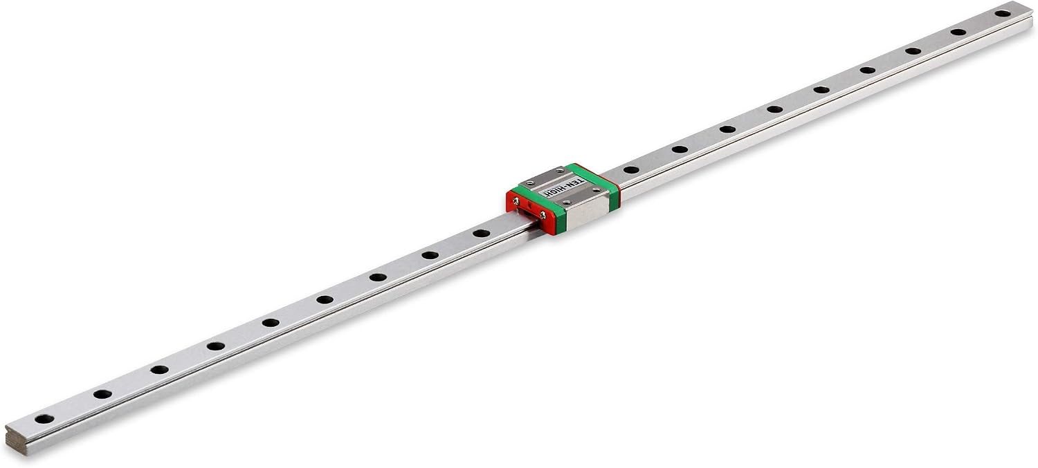 TEN-HIGH MGN7/MGN9/MGN12/MGN15/MGW7/MGW9/MGW12/MGW15 Miniature Linear Guide Rail with C Slide Piece for CNC Machine