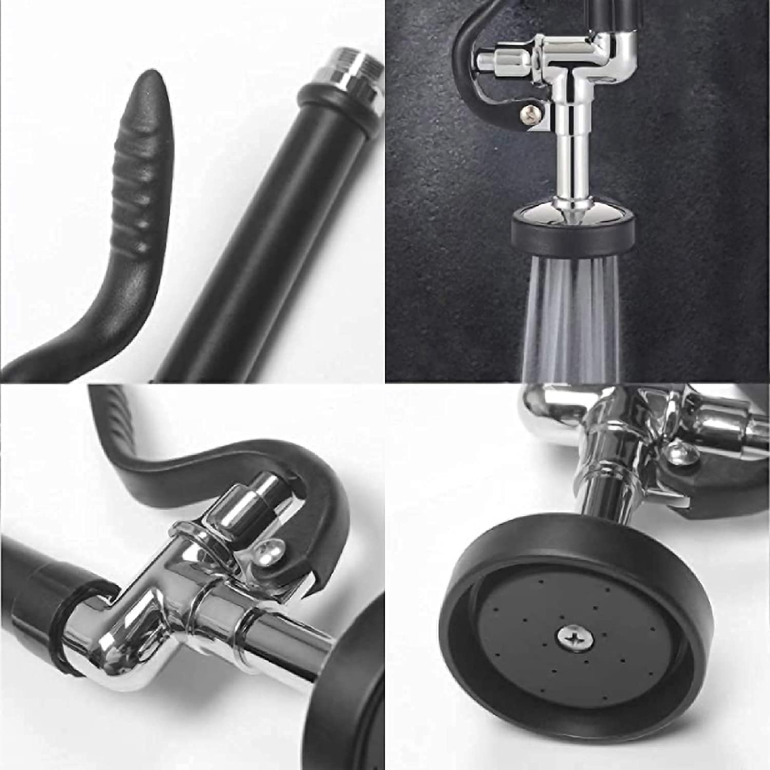 TBER Commercial Pre-Rinse Sprayer Hose Replacement Kit For Pre Rinse - View #9