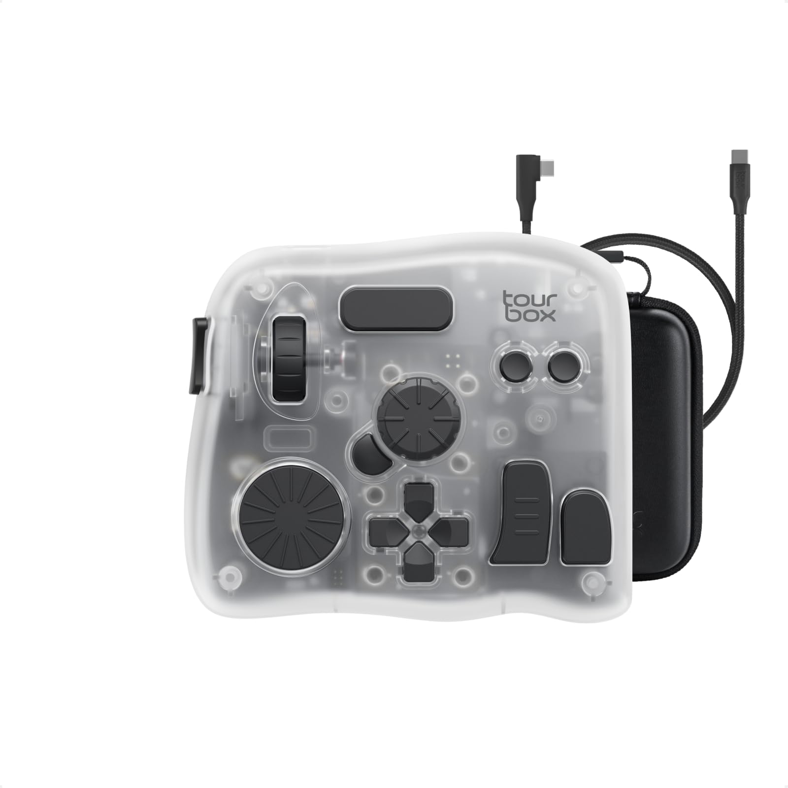 Amazon | TourBox Elite Plus、iPad左手デバイス Bluetooth 片手