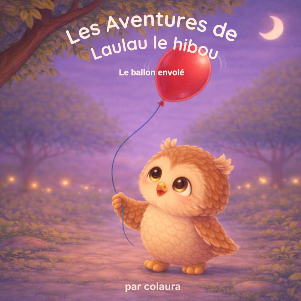 Les aventures de Laulau le hibou : Le ballon envolé: Histoire illustrée pour enfants - Idéale pour le rituel du coucher (Les aventures de Laulau le hibou : histoires du soir)