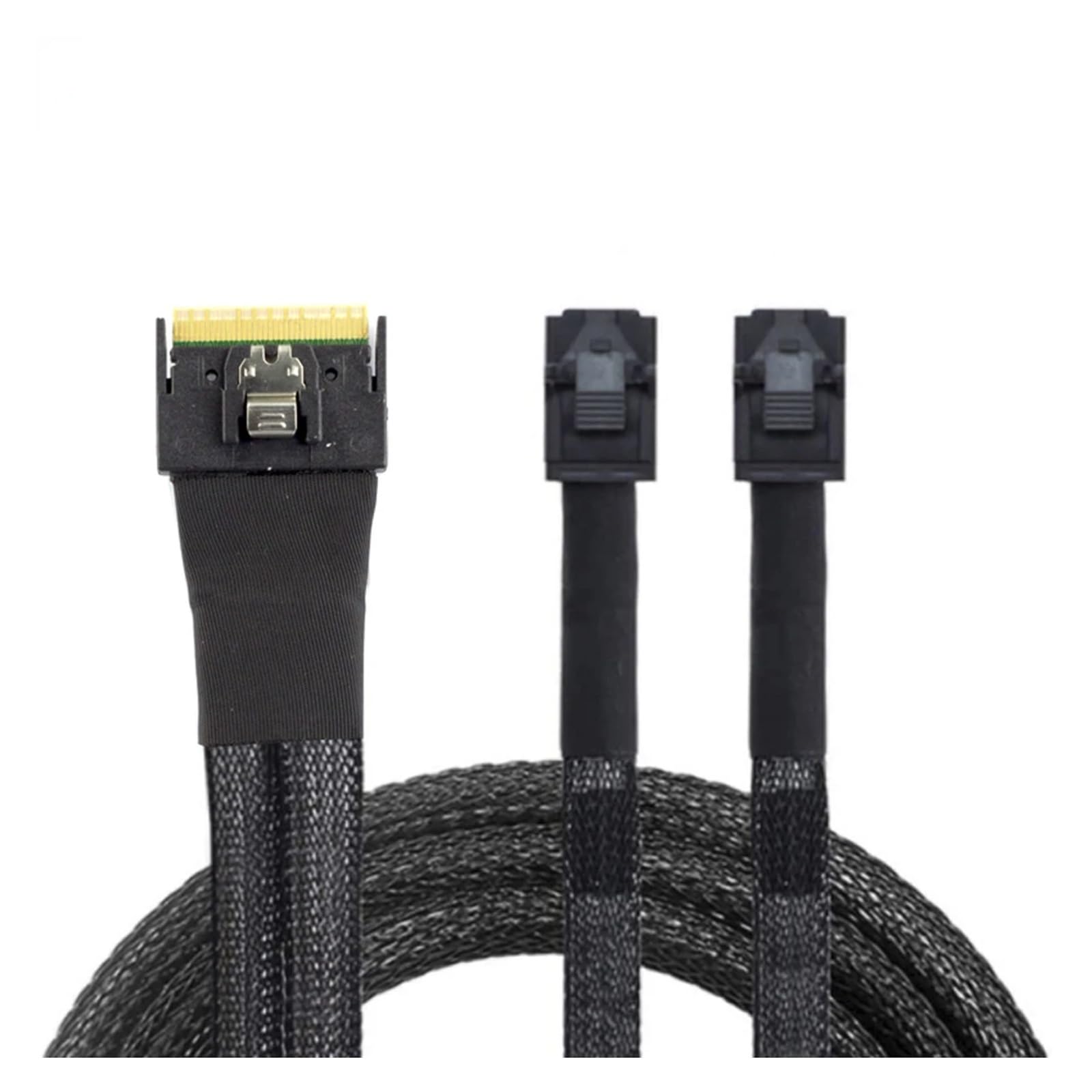 MI NI SlimSAS SFF-8654 8i 4.0 a 2X S*A*S HD SFF-8643 cavo di connessione server (0,8 m)