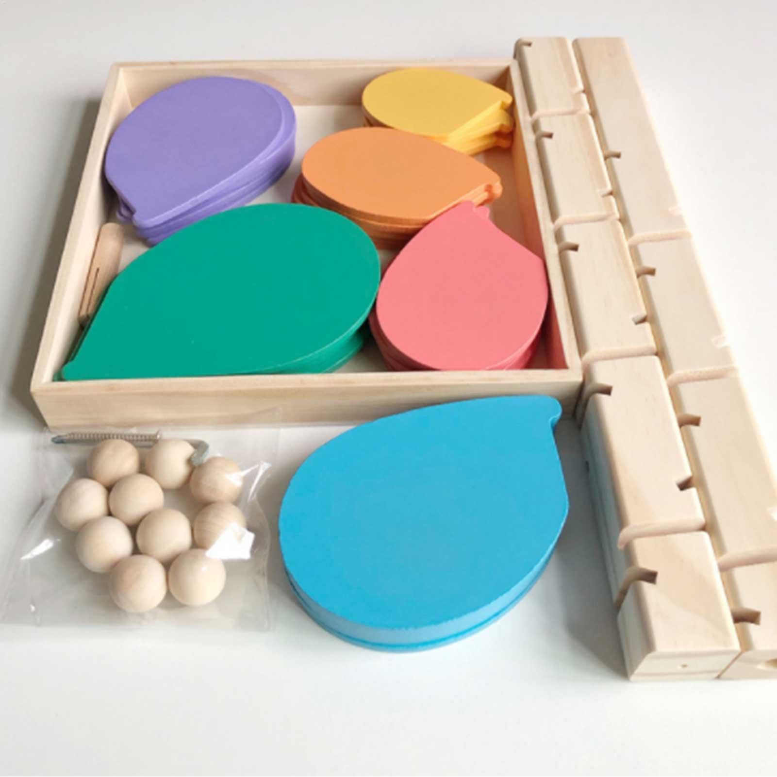 Giocattoli in legno | Giochi di alberi musicali colorati in legno - I giocattoli in legno per bambini piccoli aiutano a stimolare le capacità motorie sensoriali, tattili, uditive e fini