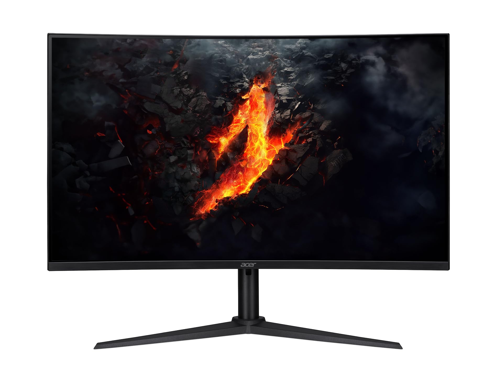 acer Nitro XZ322QUV3bmiiphx, Écran PC Gaming Incurvé 31.5" WQHD, 180Hz (Curve 1500R, 2560x1440, 16:9, AMD Freesync, 1ms (VRB), 400Nits, 2xHDMI 2.0/1xDP 1.4) Moniteur PC Curve, Pied Ajustable, Noir