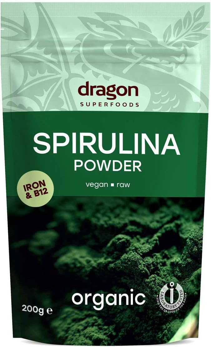 Dragon Super Foods Organic Spirulina Powder 200G
