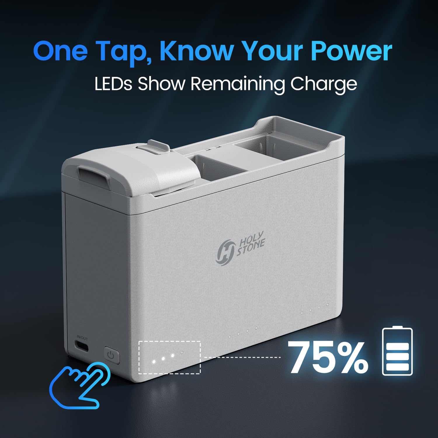 Holy Stone Charging Hub LED Indicators