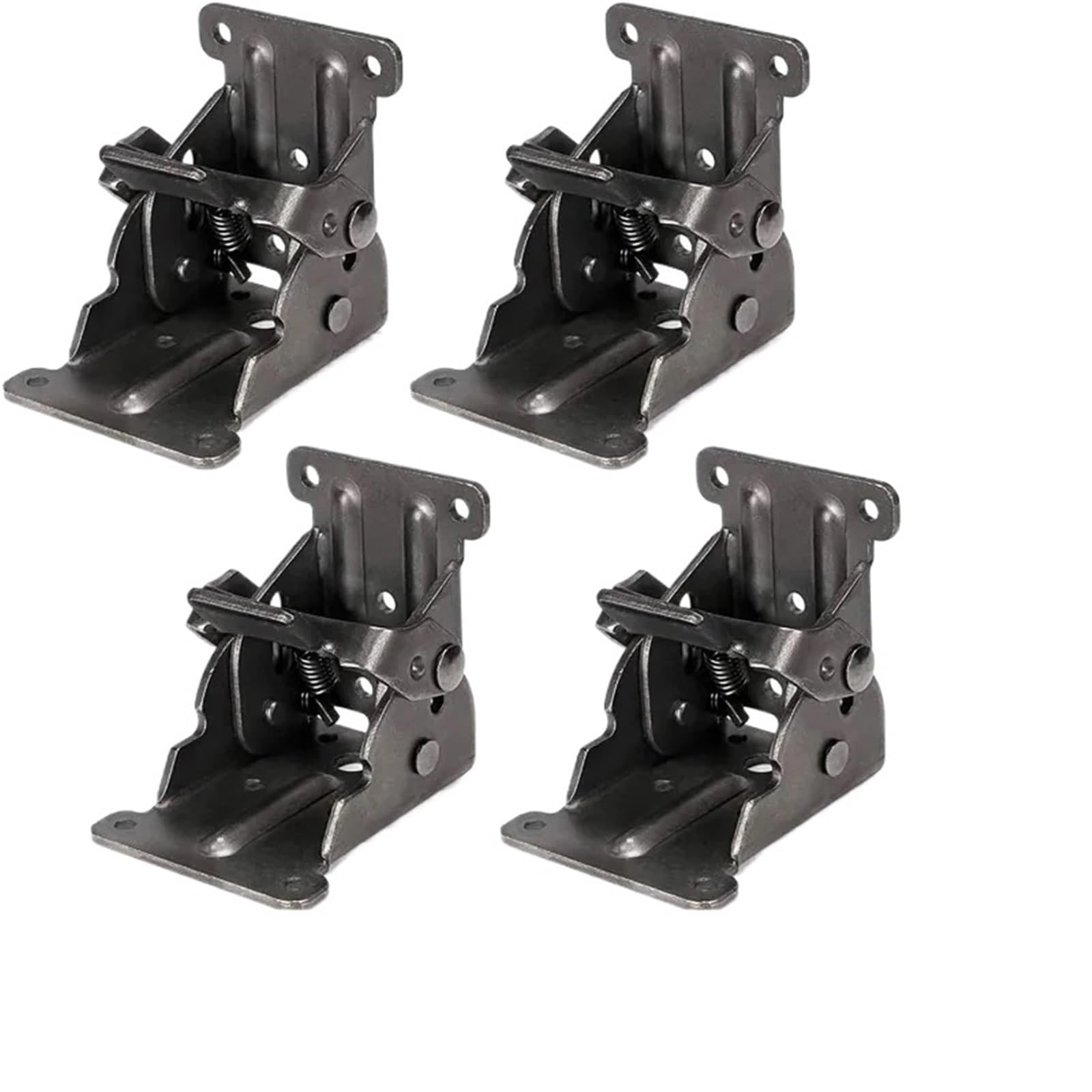Kdhcvkz Black-4Pcs 4Pcs Foldable Hinge With Screws(Black-4Pcs)