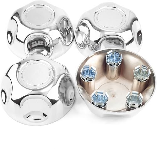 Miniatura 1 de GTownWorks - Tapones centrales de rueda de 6.299 in y 6.26 pulgadas para Ford Explorer 1993-1997 Ford Ranger 1995-1999, 4 tapacubos centrales negros