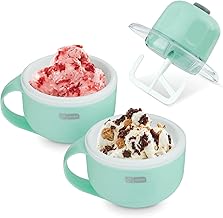Dash My Mug Ice Cream Maker - Makes Single Serving of Gelato, Frozen Yog...