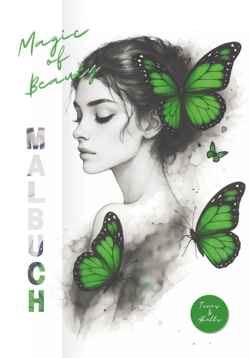 Magic of Beauty – Malbuch (inkl. Mini Flipbook): Ein achtsames Malbuch für Jugendliche und Erwachsene | Kreative Auszeiten für Ruhe, Inspiration & Selbstfürsorge