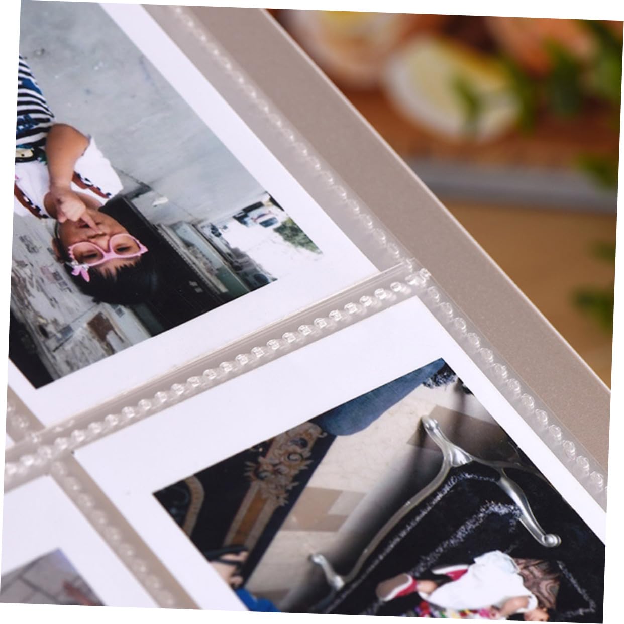 HOODANCOS Mini Photo Album for Instant Camera Photos and Name Cards Card Holder for Tickets and Keepsakes for Birthdays Weddings and Anniversaries