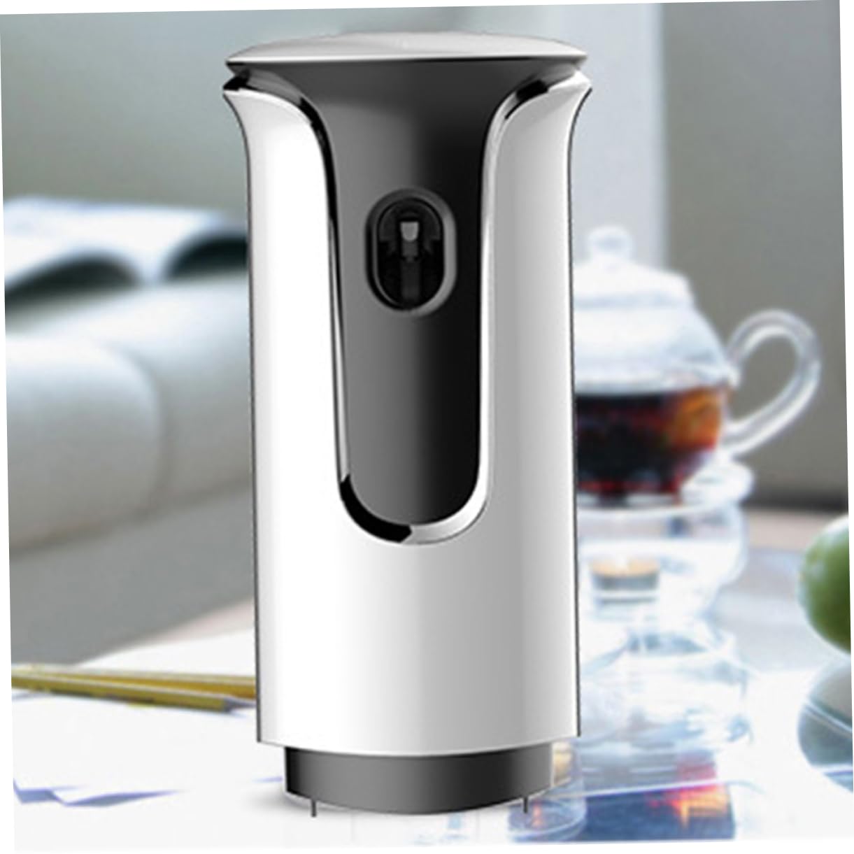 Anneome Automatischer Duftspender Mit Lichtsensor Batterielos Design Für Hotel Zuhause Badezimmer Und Geräuscharm Duftspray Für Frische Luft Unangenehme Gerüche