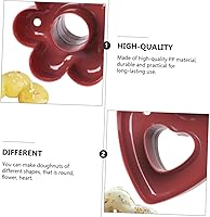 Vista 8 de Molde de fundición de donas antiadherente Molde de dona a juego Cortadores para Navidad