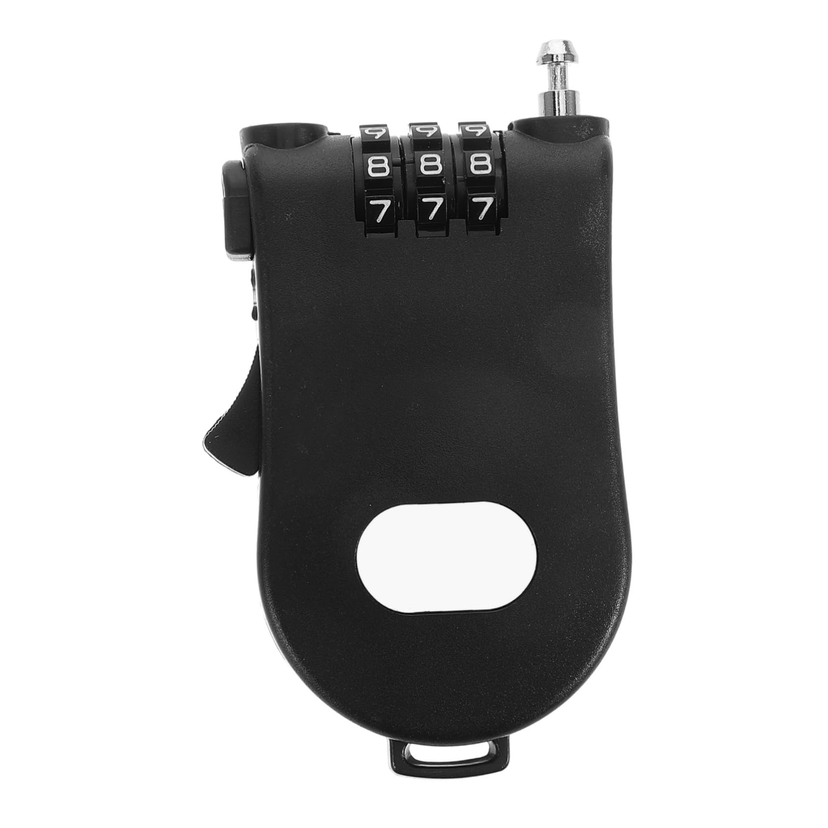 Cabilock Digit Password Steel Cable Padlock Retractable Anti-Theft Lock for Bikes Luggage Backpack Helmet Snowboard Skateboard