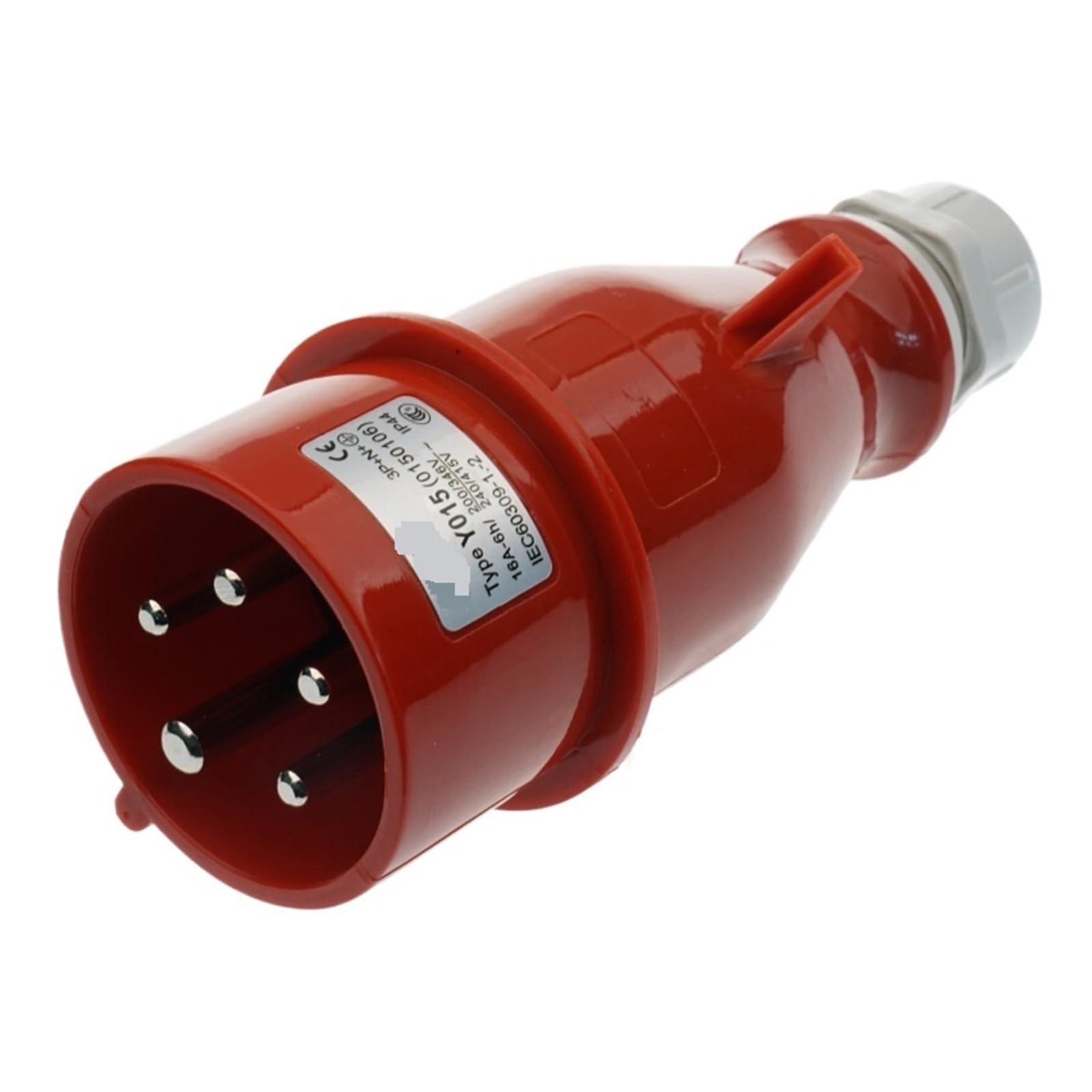 Connecteur industriel 16A IP44 triphasé 3P+N+E SocketY115-1151106 pour l'aérospatiale