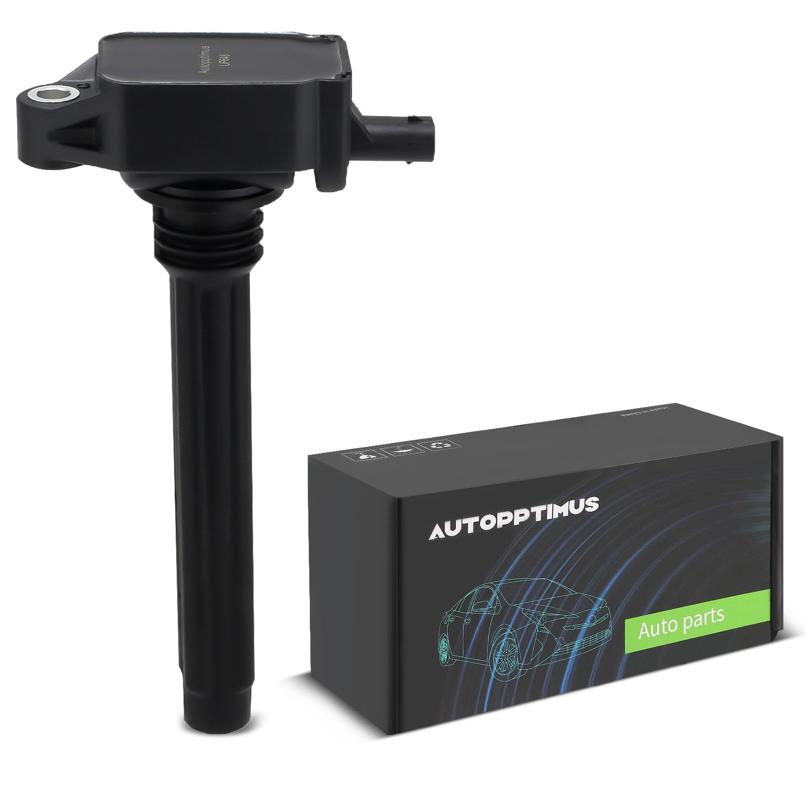 Autopptimus UF648 Ignition Coil, Compatible with Grand Cherokee Wrangler Chrysler 200 300 Dodge Avenger Charger Challenger Journey Durango Ram