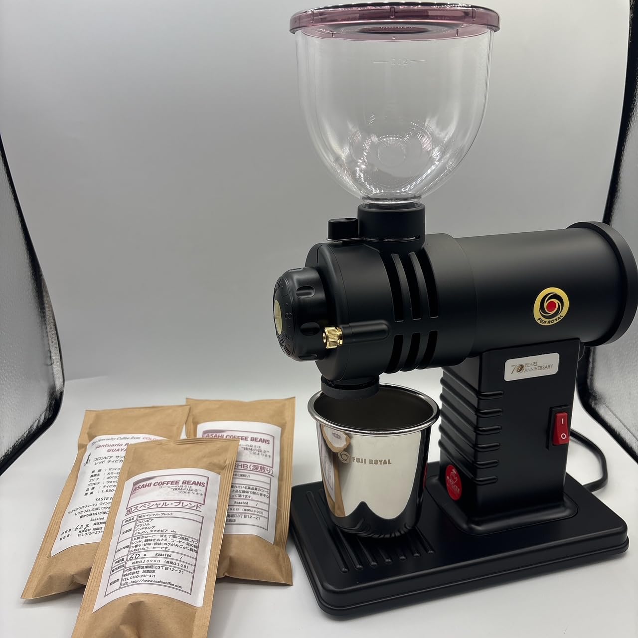 フジローヤル　みるっこブラック　スタンダード コーヒーミル R-220 みるっこ ++ フジローヤル コーヒーミル・焙