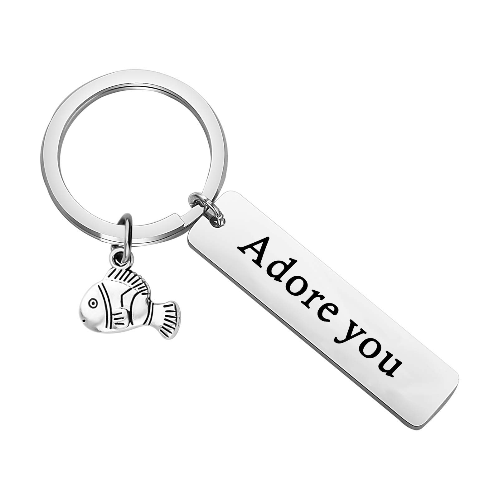 ENSIANTH Harry Styles Inspired Gift Adore You Harry Styles Fans Gift Friendship Jewelry Couple Keychain