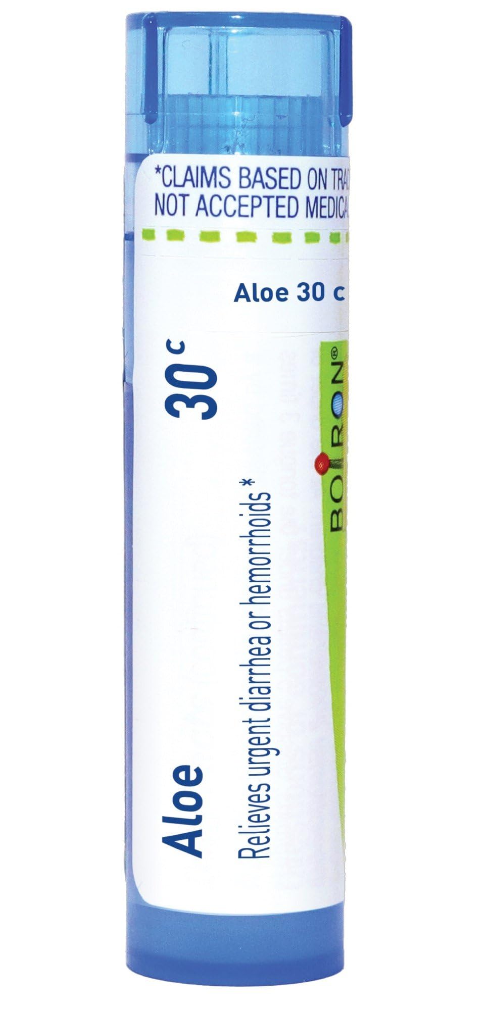 Boiron Aloe 30C for Urgent Diarrhea or Hemorrhoids - 80 Pellets