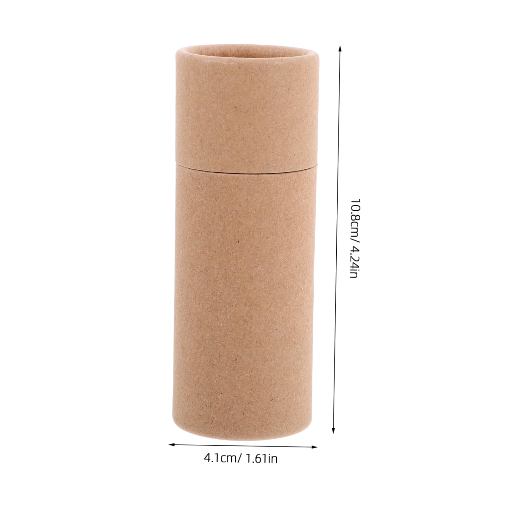SOLUSTRE Tea Packaging Tubes Crafts Packaging Box Kraft Cylinder Paper Tubes for Crafts Storage