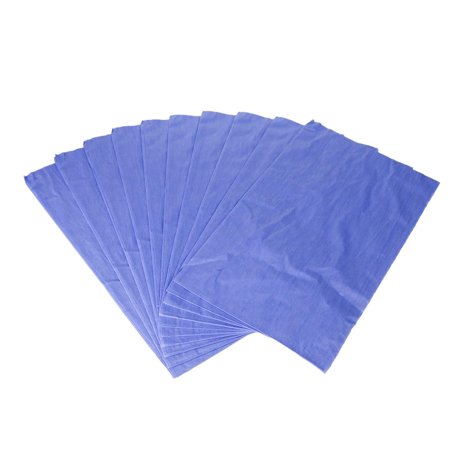 Funda para camilla de masaje desechable 80x180cm de tnt azul para spa 8