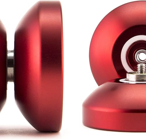 Miniatura 2 de YoyoFactory Dv888 YOYO - Rojo - Un yoyo simple y cómodo para principiantes viene con cuerda adicional y lazo para los dedos preatado fabricado con