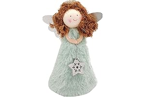 Delicate-Snowflake-Plush-Angel-Wings-Tree topper