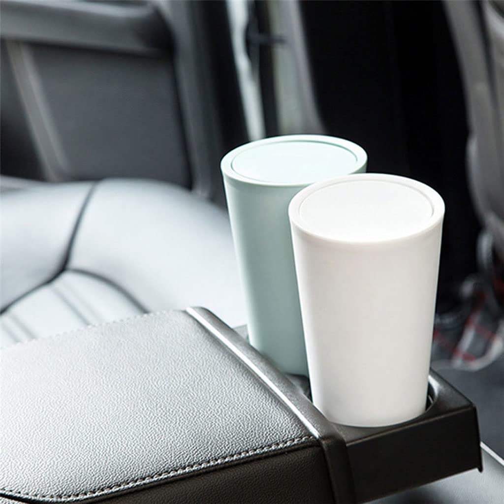 Waste Bin Small Trash Can Mini Desktop Litter Trash Little Tabletop Trashbox for Desk Car Trash Bin(C)
