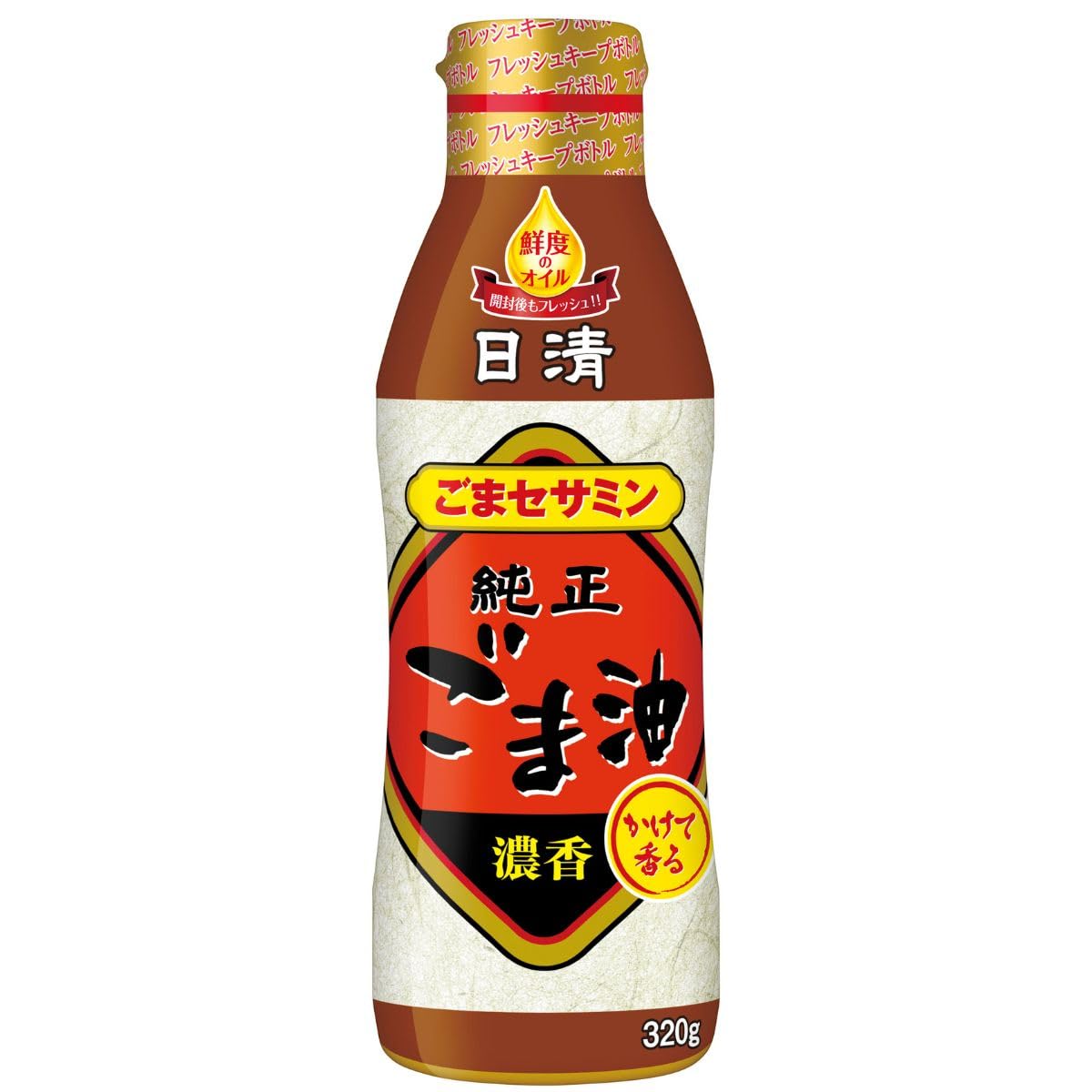 日清オイリオ 日清かけて香る純正ごま油 320g