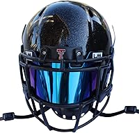 Vista 6 de Loudmouth - Visera de fútbol americano de ajuste universal, para jóvenes y adultos