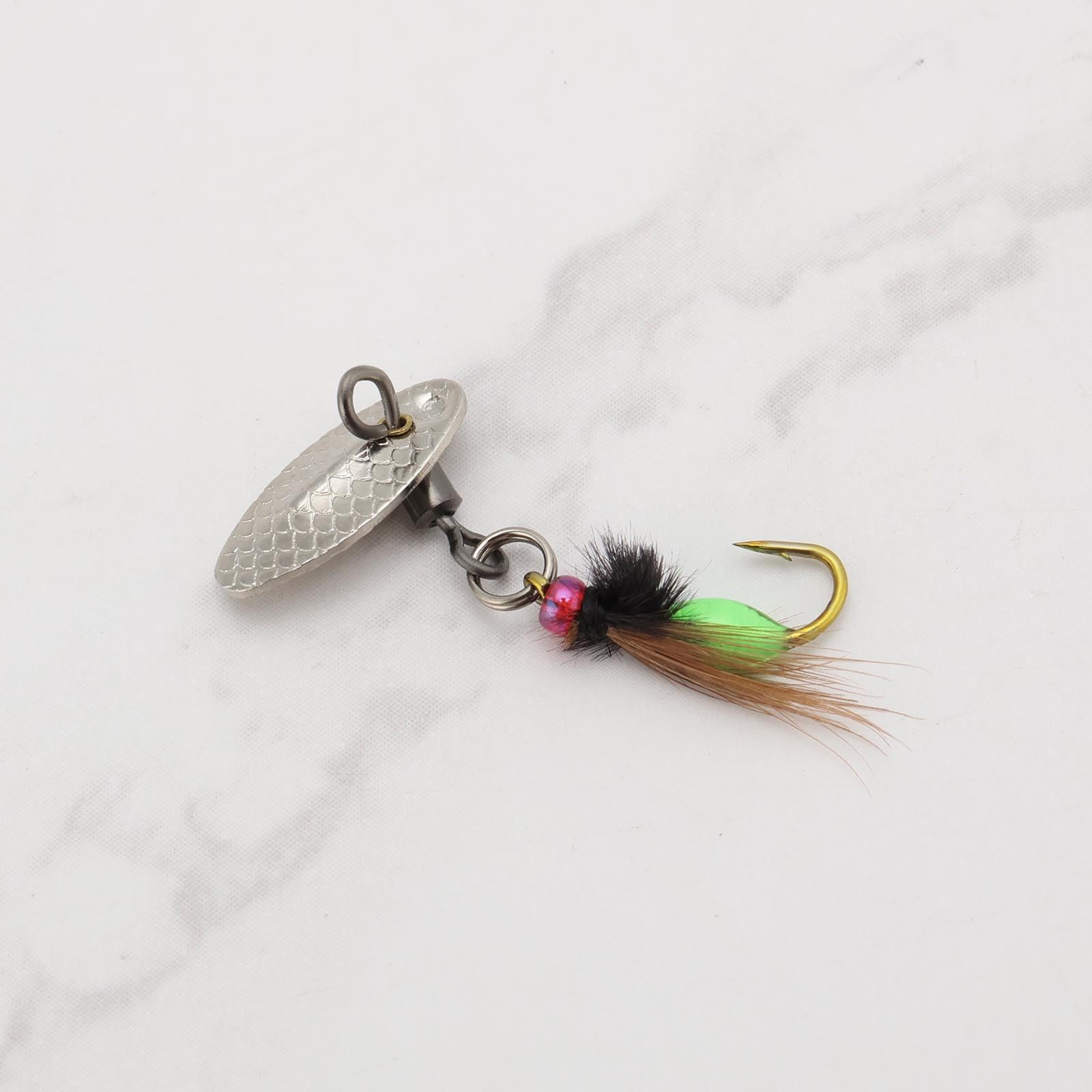 Leurre De Pêche à Lancer Long, Appât Rotatif à Double Queue, Hélice