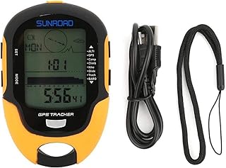 GPS Electronic Altimeter IPX4 Waterproof Grade Outdoor Navigation Altitude Meter Temperature Humidity Compass