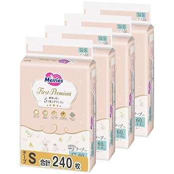Amazon.co.jp: 【Amazon.co.jp限定】【テープ Sサイズ】メリーズ