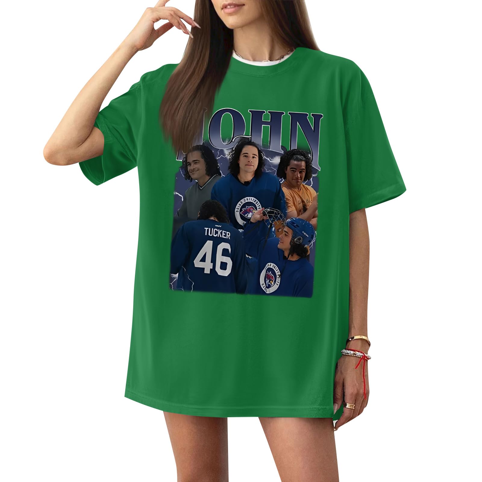 Off Campus Shirt Graham 44 & Logan 22 & Tucker 46 & Di Laurentis 66 Briar U Shirts Unisex Short Sleeve Briar University Shirts Sports Inspired Tshirts Off Campus Merch for Fans