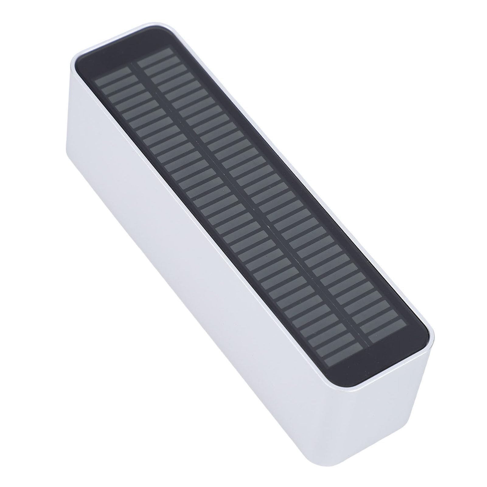Bewinner Wskaźnik Poziomu Stereo Lampka LED do Rytmu Muzyki z Regulowanymi Ustawieniami Synchronizacji z muzyką, Idealna do Imprezowej Atmosfery, materiał ze Stopu Aluminium