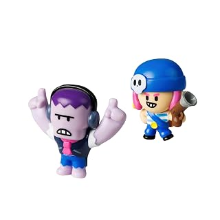Bizak Brawl Stars 64112015-1 Lot de 2 Figurines de 6 cm dans Une boîte avec Personnages de Frank et Penny - Amazon product rated Grade A