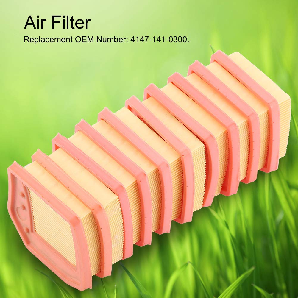 Filtro dell'aria, 10 x detergente per filtro dell'aria per Stihl FS410 FS460 FS240 FS260 FS360 Trimmer