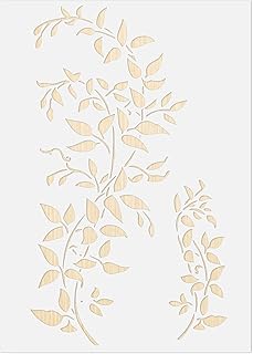 26 Simple Accent Wall Ideas That Make A Big Difference 18 Large Vine Stencils for Painting on Wood Wall A4 Size Reusable Wall Pain...
